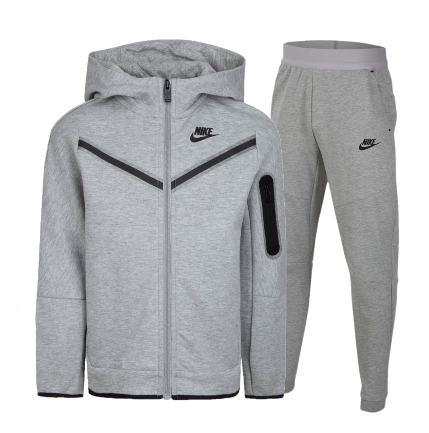 Nike Tech Fleece Trainingspak Junior Grijs Kids shoppen? | Soccerfanshop