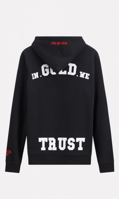 In Gold We Trust Little KIDS The Notorious Hoodie Zwart Kids shoppen? |  Soccerfanshop BE