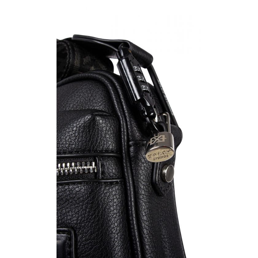 XPLCT Plug Bag Schoudertas Heren Zwart Heren shoppen? BE