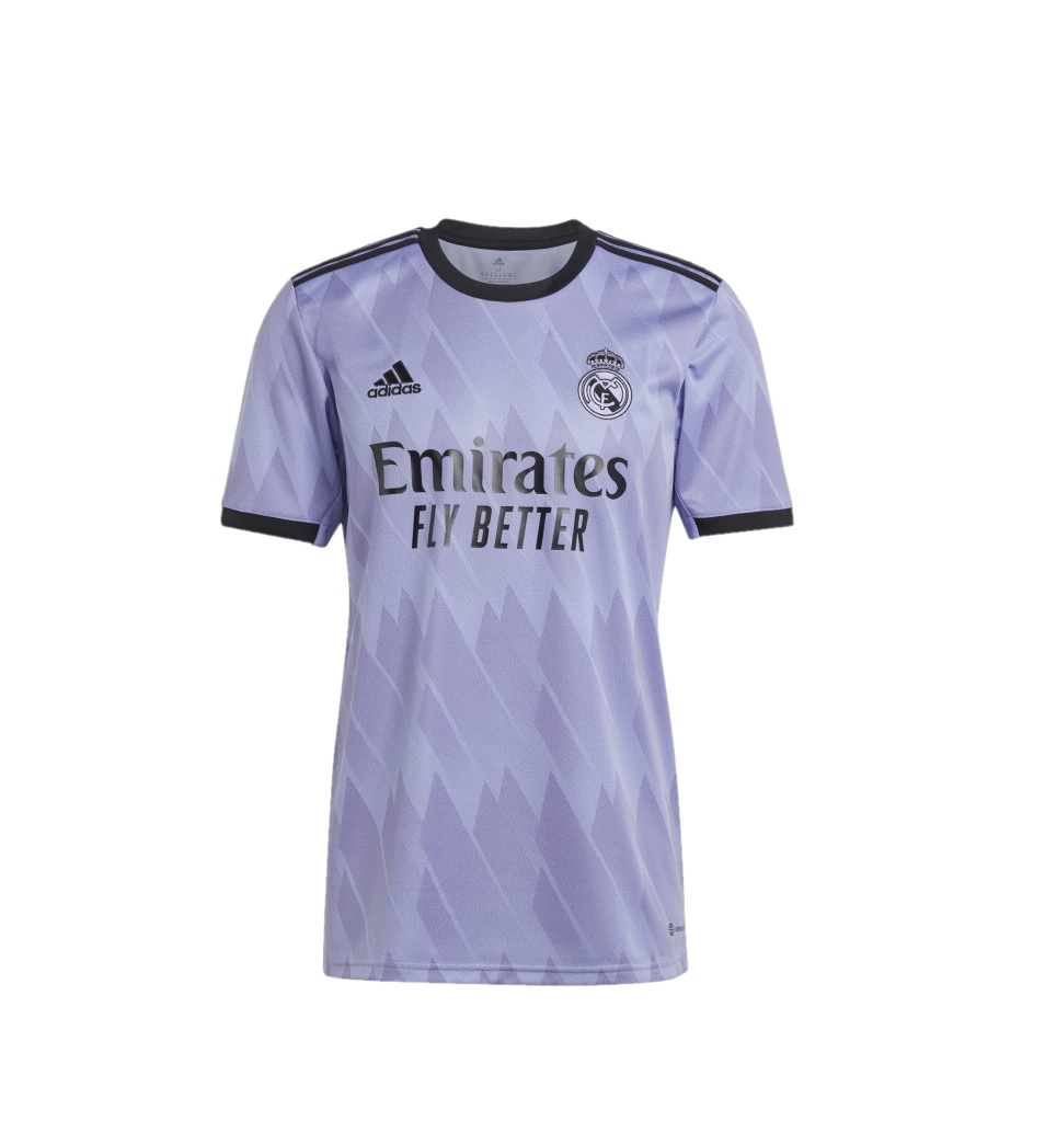 Inademen eigenaar Maryanne Jones Real Madrid Uit Shirt Senior 2022-2023 Heren shoppen? | Soccerfanshop BE