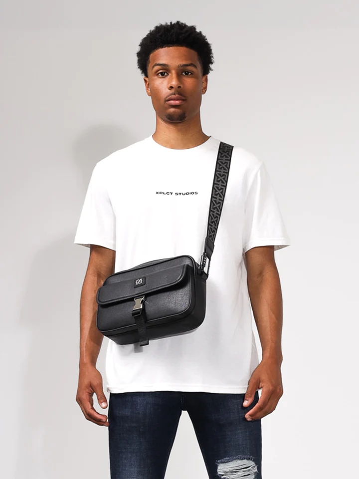 XPLCT Porter Bag Schoudertas Heren Zwart Heren shoppen? BE