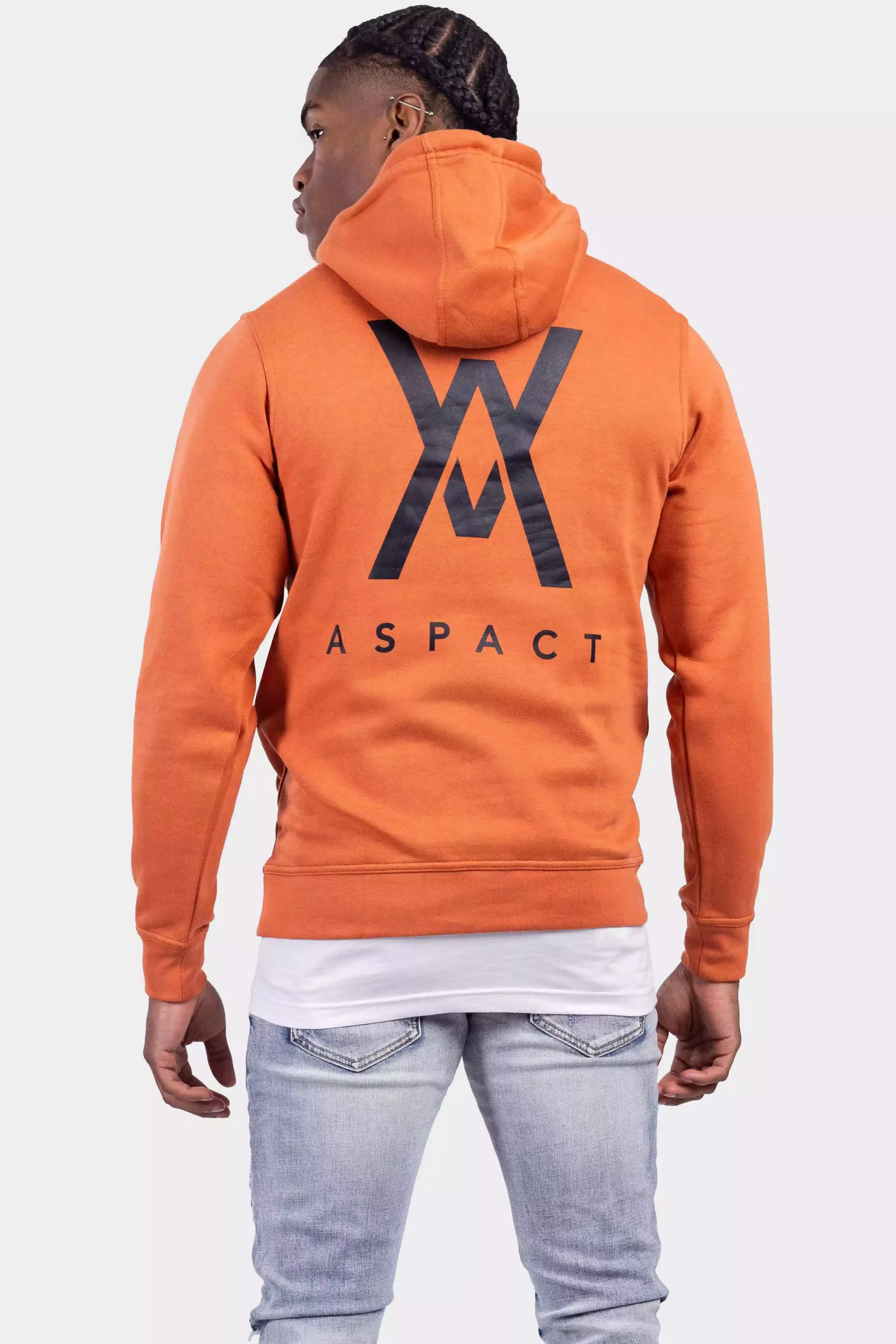 Aspact Back Logo Heren Oranje shoppen? Soccerfanshop