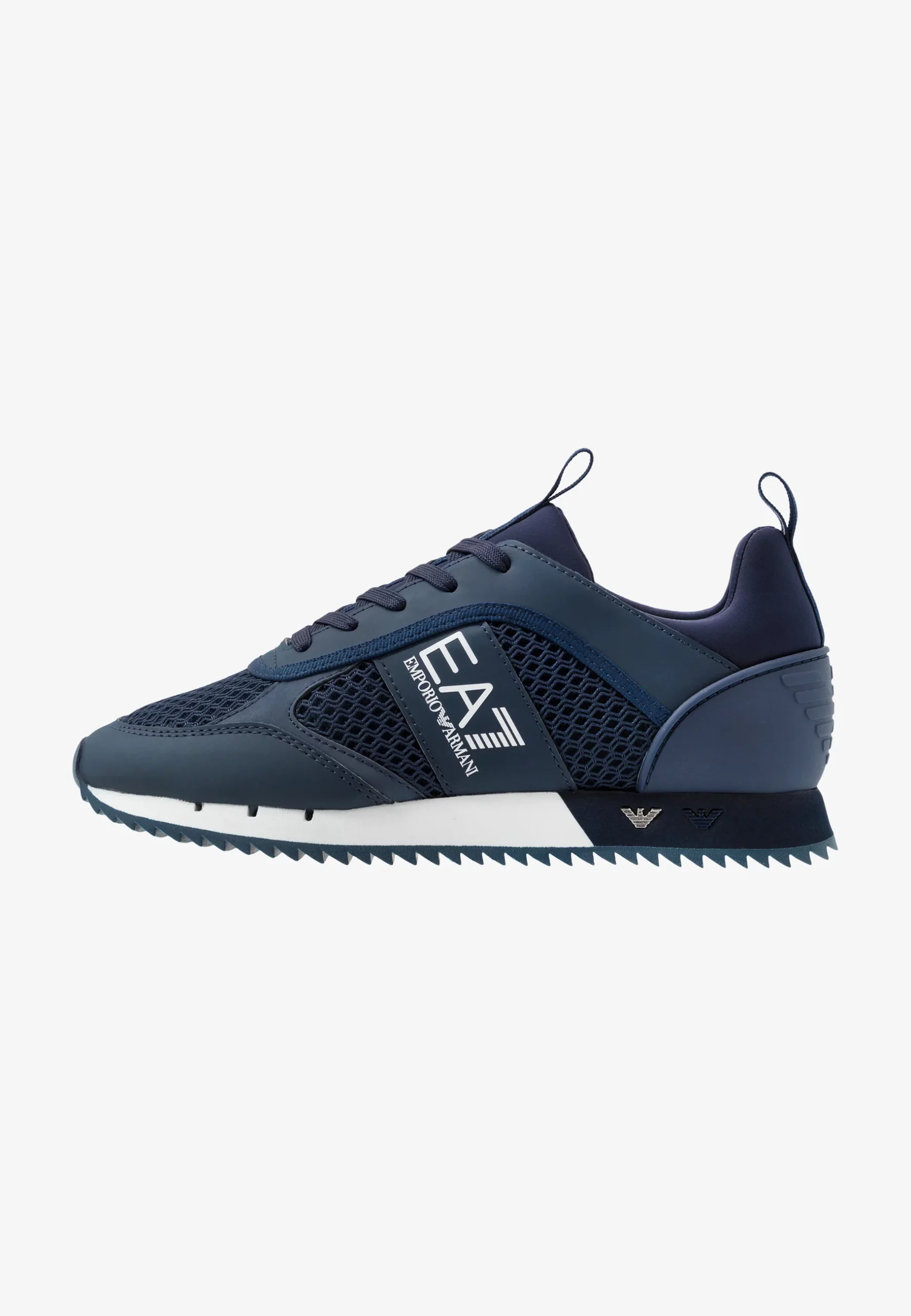 Knipperen Italiaans levering Emporio Armani EA7 Lace Up Sneakers Heren Navy/White shoppen? |  Soccerfanshop BE