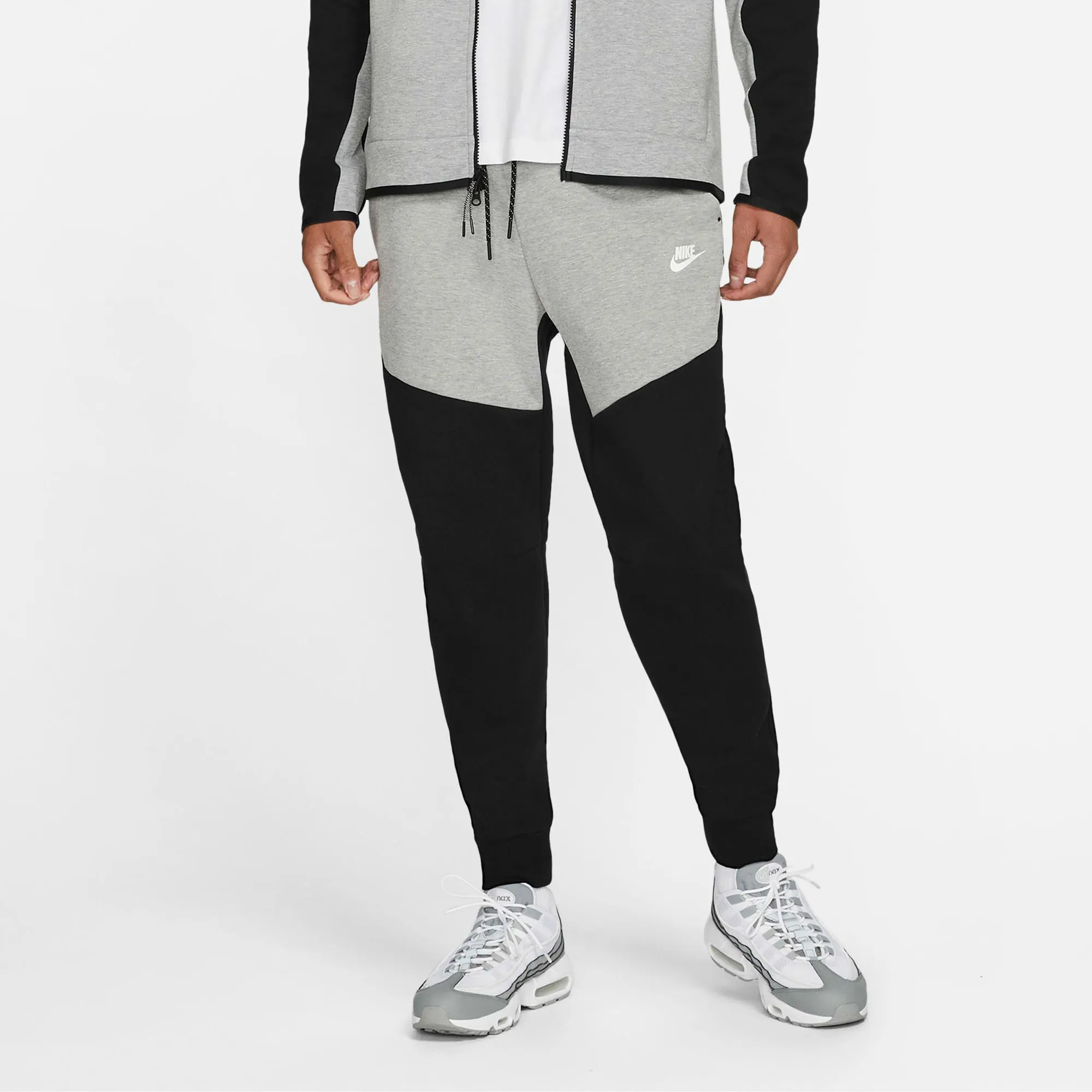 Nike Tech Fleece Trainingsbroek Heren Zwart/Grijs